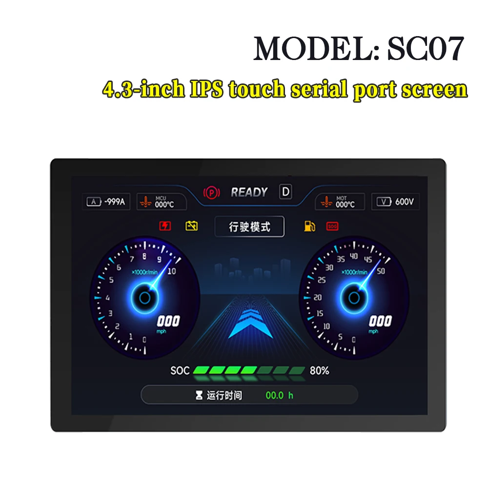 

4.3 inch touch screen ESP32-S3 module support CAN RS485 WiFi Bluetooth serial interface screen development board