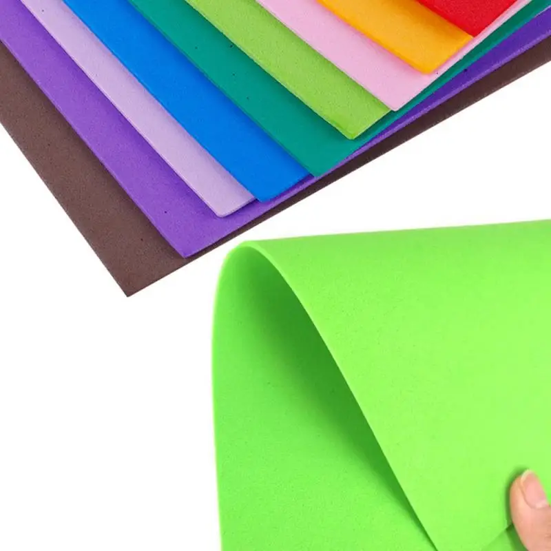 5-10pcs Foam Sheets Craft  Eva Color Foam Paper Set for Crafts Project Preschoolers Scrapbooking DIY Handcraft EVA Foam Sheets