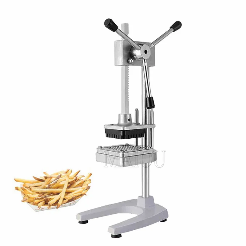 Commercial Vegetable Fruit Dicer Cutter 7mm 10mm 14mm Blade Home Potato Tomato Food Slicer Chopper Manual Cutting Machine