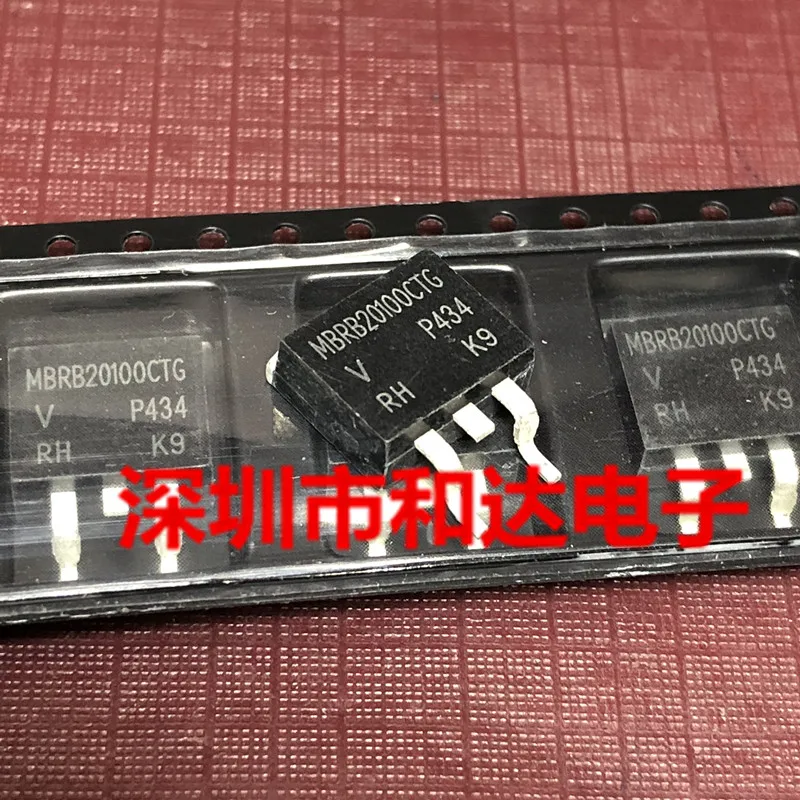 5 pezzi MBRB20100CTG 100 V 20 A