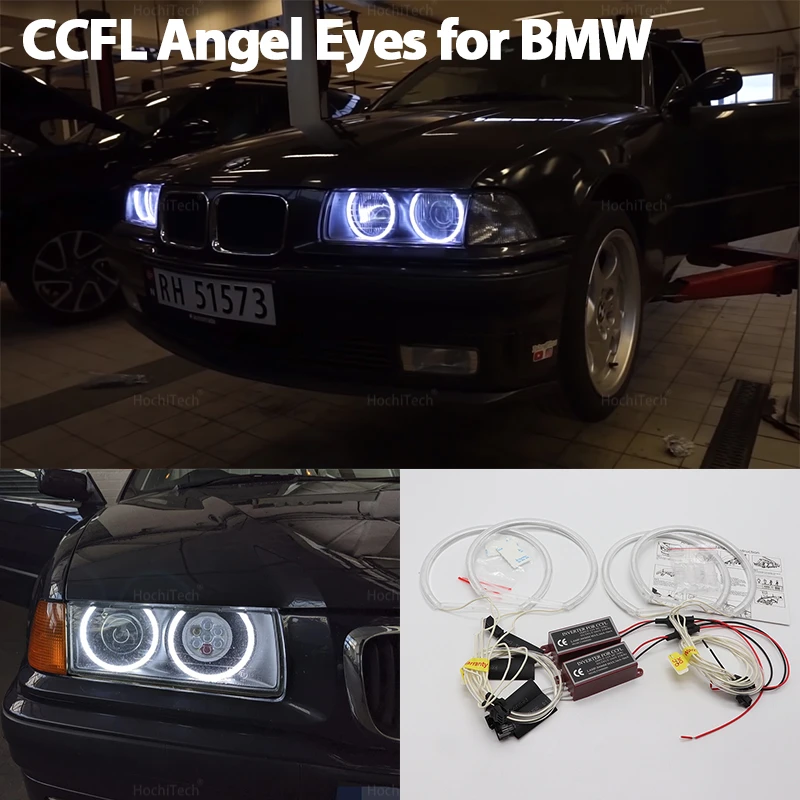 

WHITE CCFL Фара Angel Demon Eyes Kit Light для BMW 3 серии E36 316i 318i 318is 320i 323i 325i 328i 318tds 325td 90-00