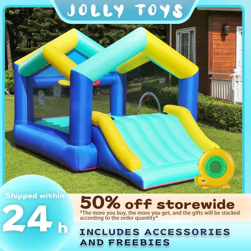 Outdoor Playground High Quality Children's Toys Games Water Slide Party Bounce House Inflatable Castle