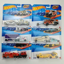 Hot Wheels Cars RALLY TRUCK BUGCATION CAGED CARGO 1/64 Metal Die-cast Model Collection Toy Vehicles BFM60