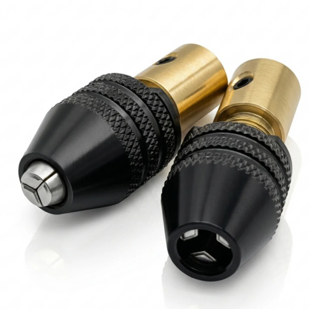 Metal Drill Chuck Cartridge for Electric Drills with 0.3mm to 3.2mm Bit Clamping Range and 3.17mm Shank Compatibility