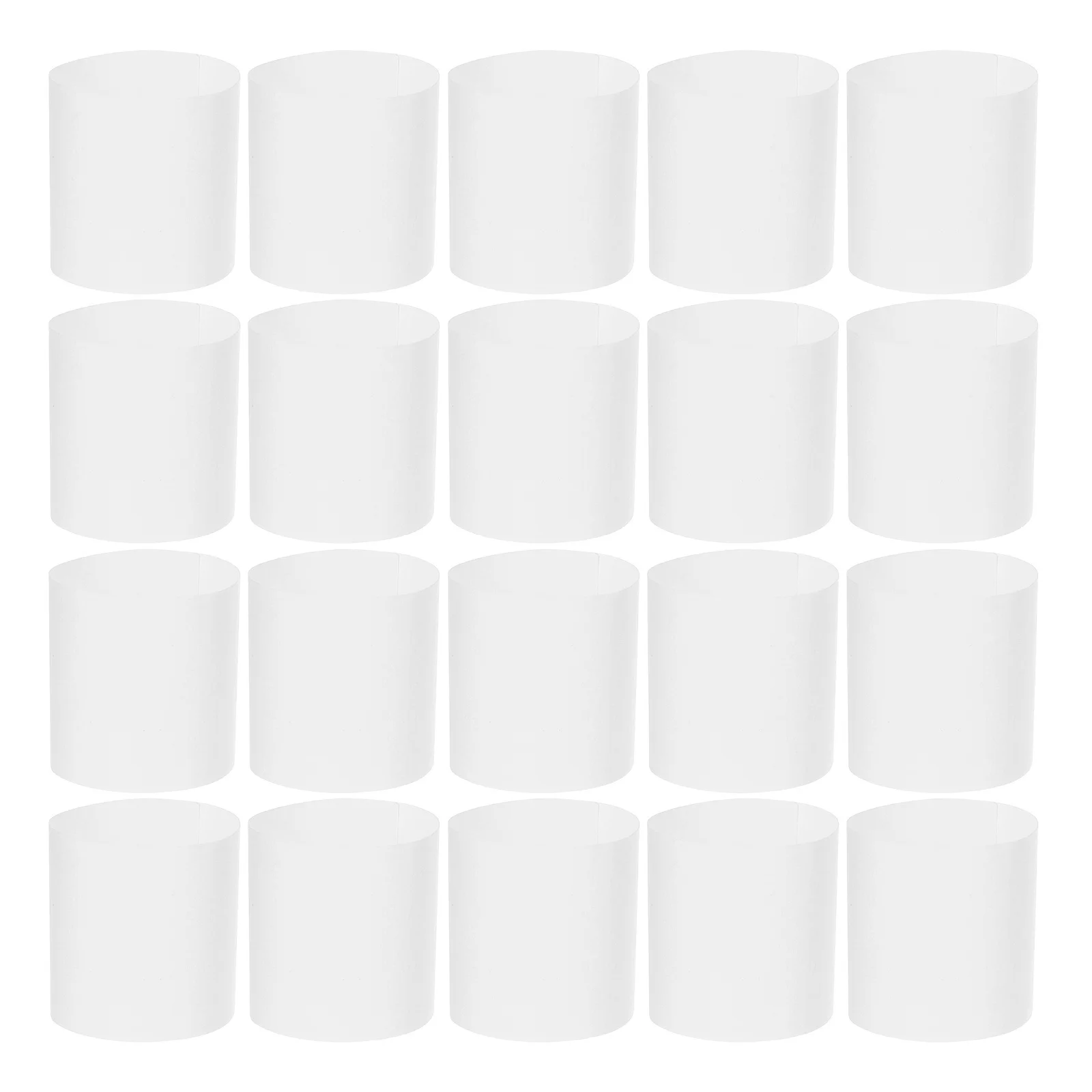 

500Pcs Disposable Napkin Rings Paper Napkin Bands Self Adhesive for Hotels Restaurants Weddings Party Bulk Silverware Wraps