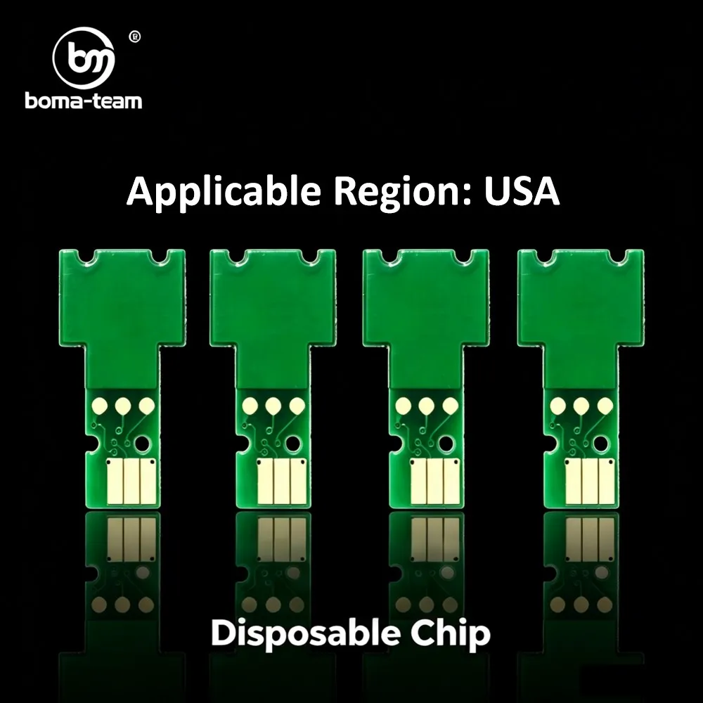 America LC401 LC401XL Compatible Chips For Brother MFC-J1010DW J1012DW J1170DW Printers Refillable Cartridges