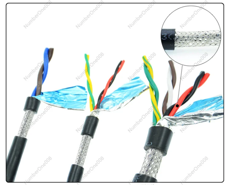 100m, 485 signal wire, twisted pair shielded wire, RVSP 4 core *0.2mm², pure copper