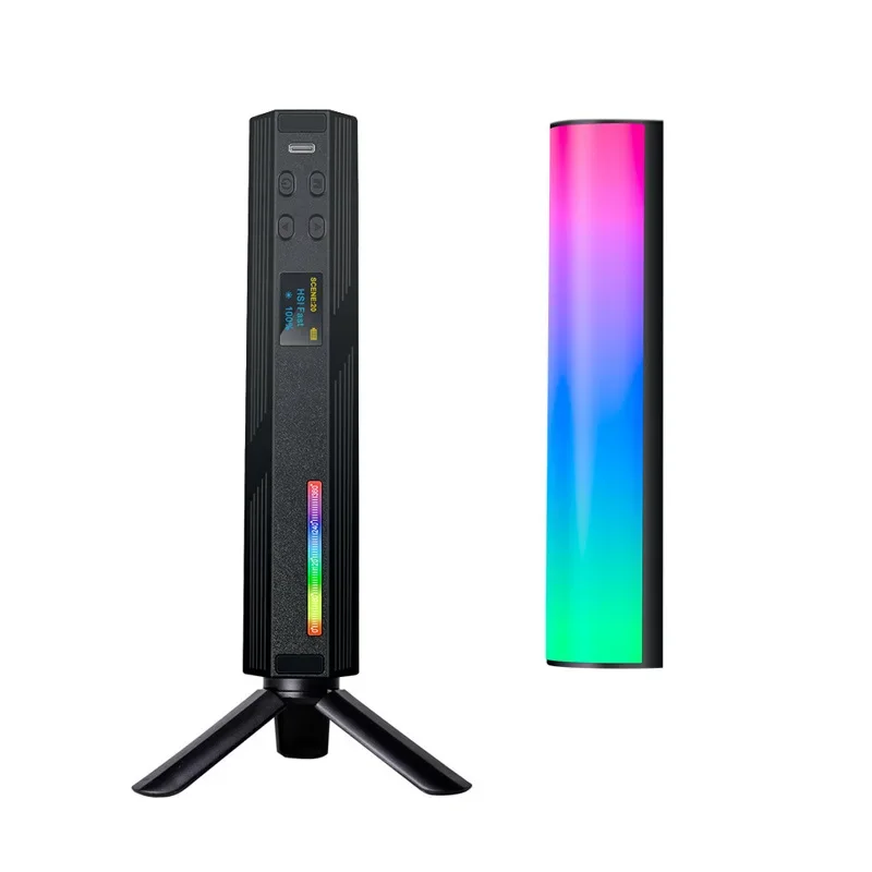 

Full color handheld fill light W200RGB live photography LED ambient light outdoor portable magnetic filling light