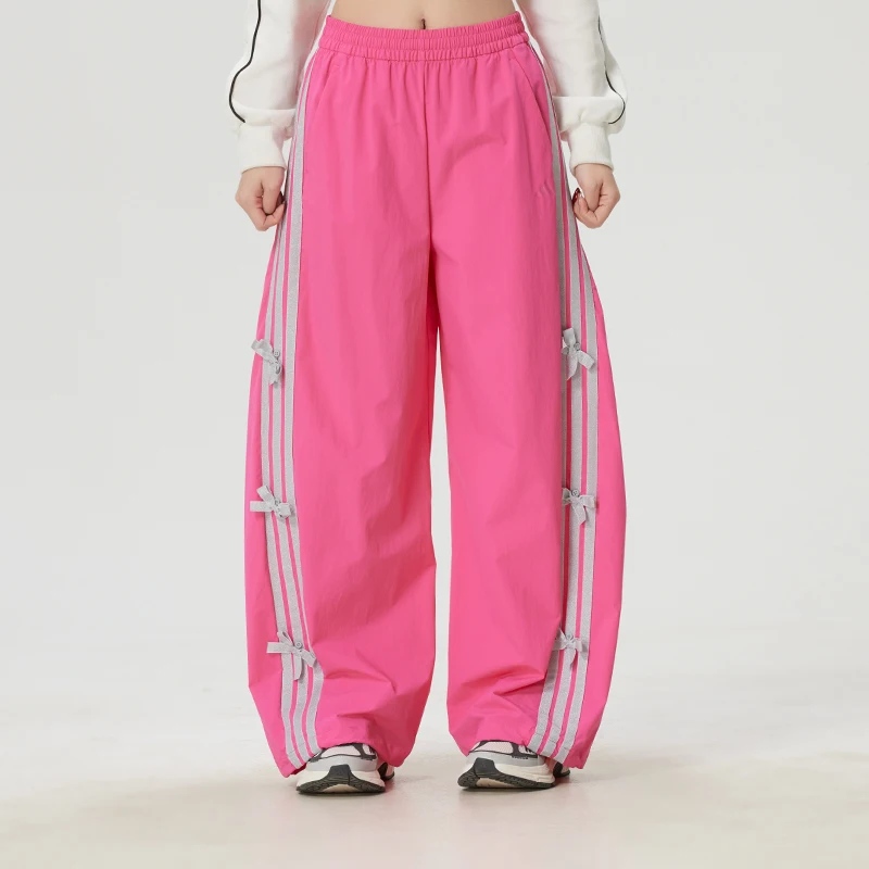 Adidas Women's Pants Sports Pants Fitness Training Running Workout Trendy Fashion Woven Long Pants Kr7597
