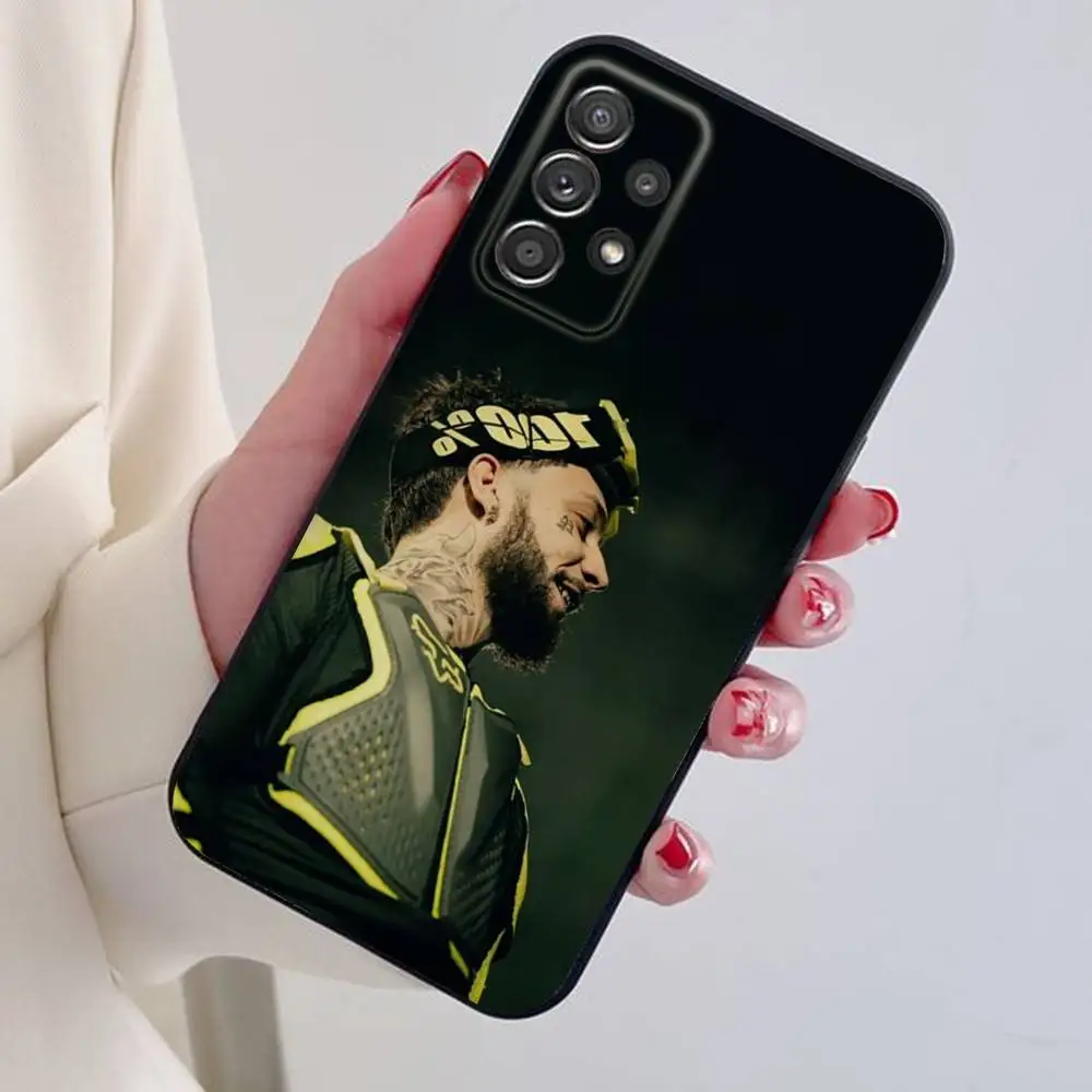 CALIENTE 2025 Jc Reyes JC REYES Tour Funda de teléfono para Samsung S25,24,21,22,23,30,Ultra,20,Plus Funda de silicona suave negra