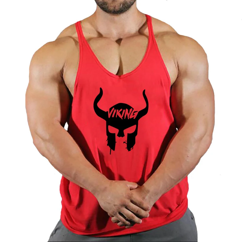 Gym Cotton Tank Top Men Fitness Clothing Mens Bodybuilding Tank Tops Summer Gym Clothing for Male Sleeveless Vest Runnint Shirts