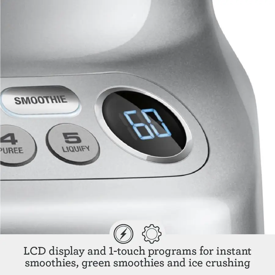 BBL620SIL خلاط طازج وغاضب، فضي