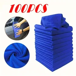 100PCS Ultra-Absorbent Cleaning Power! Keep Your Car Windows Streak-Free with Our Lint-Free Microfiber Cleaning Cloths