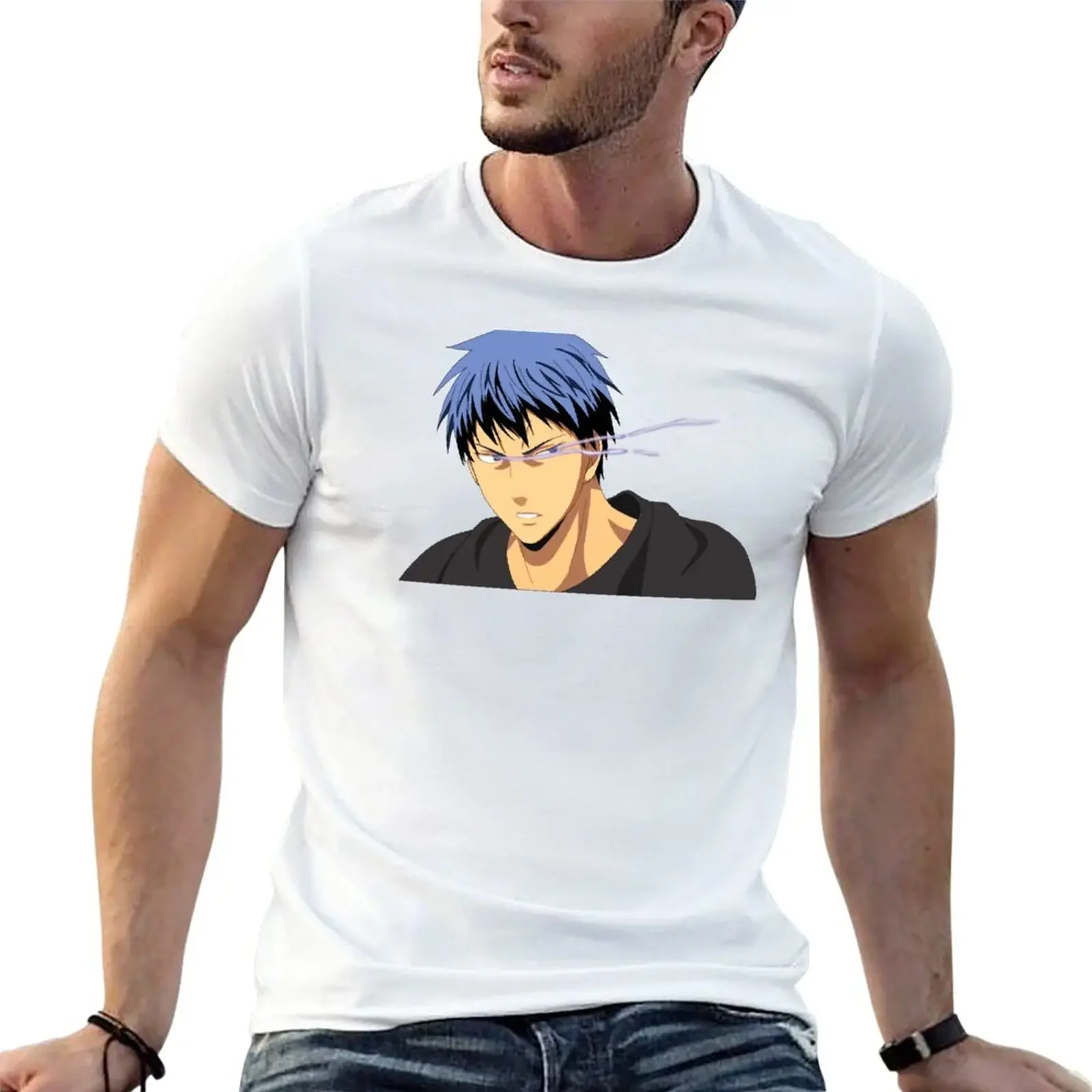 

Aomine in the zone T-Shirt blacks new edition customizeds men t shirt