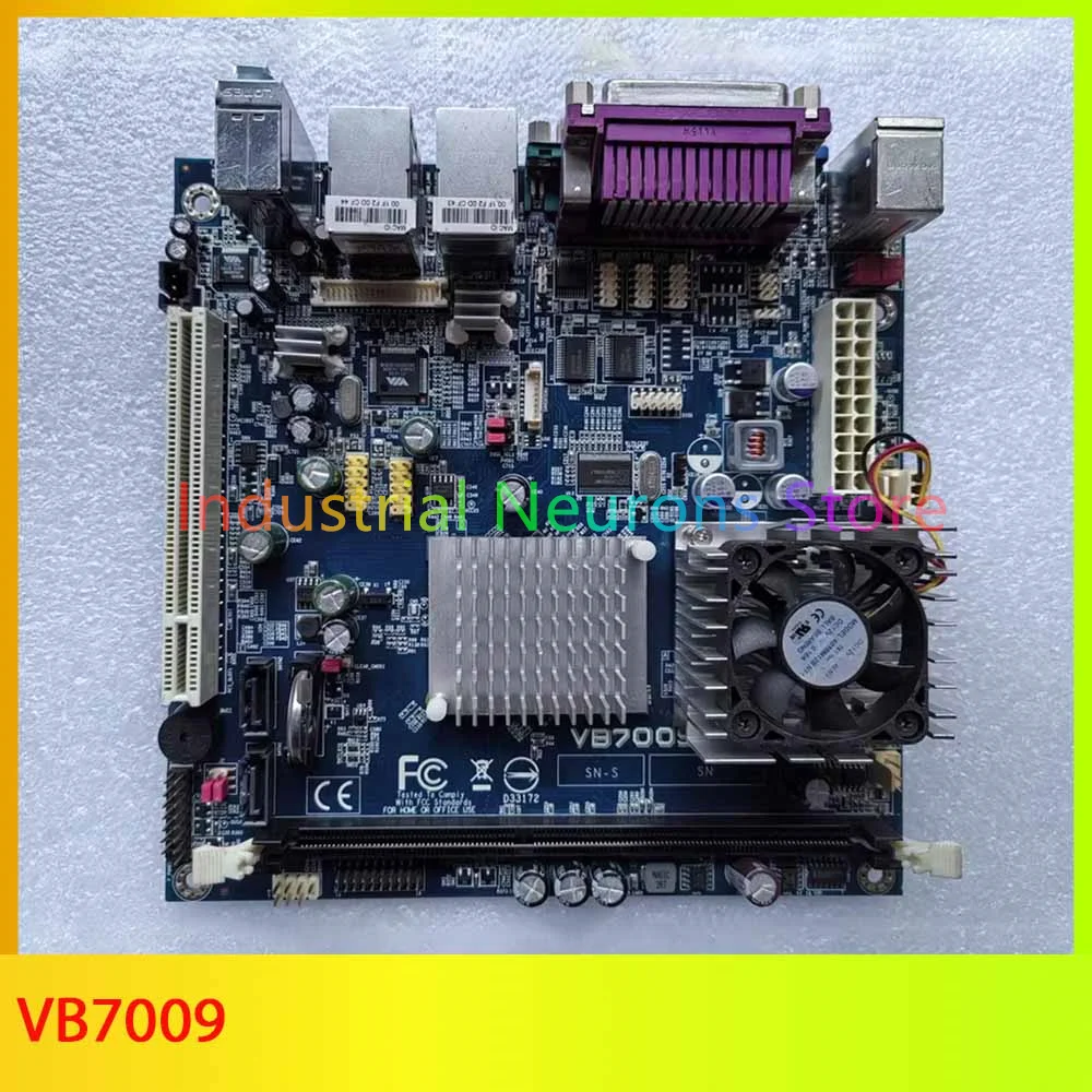 

Встроенная материнская плата Mini-ITX с двойным гигабитным портом Ethernet VB7009