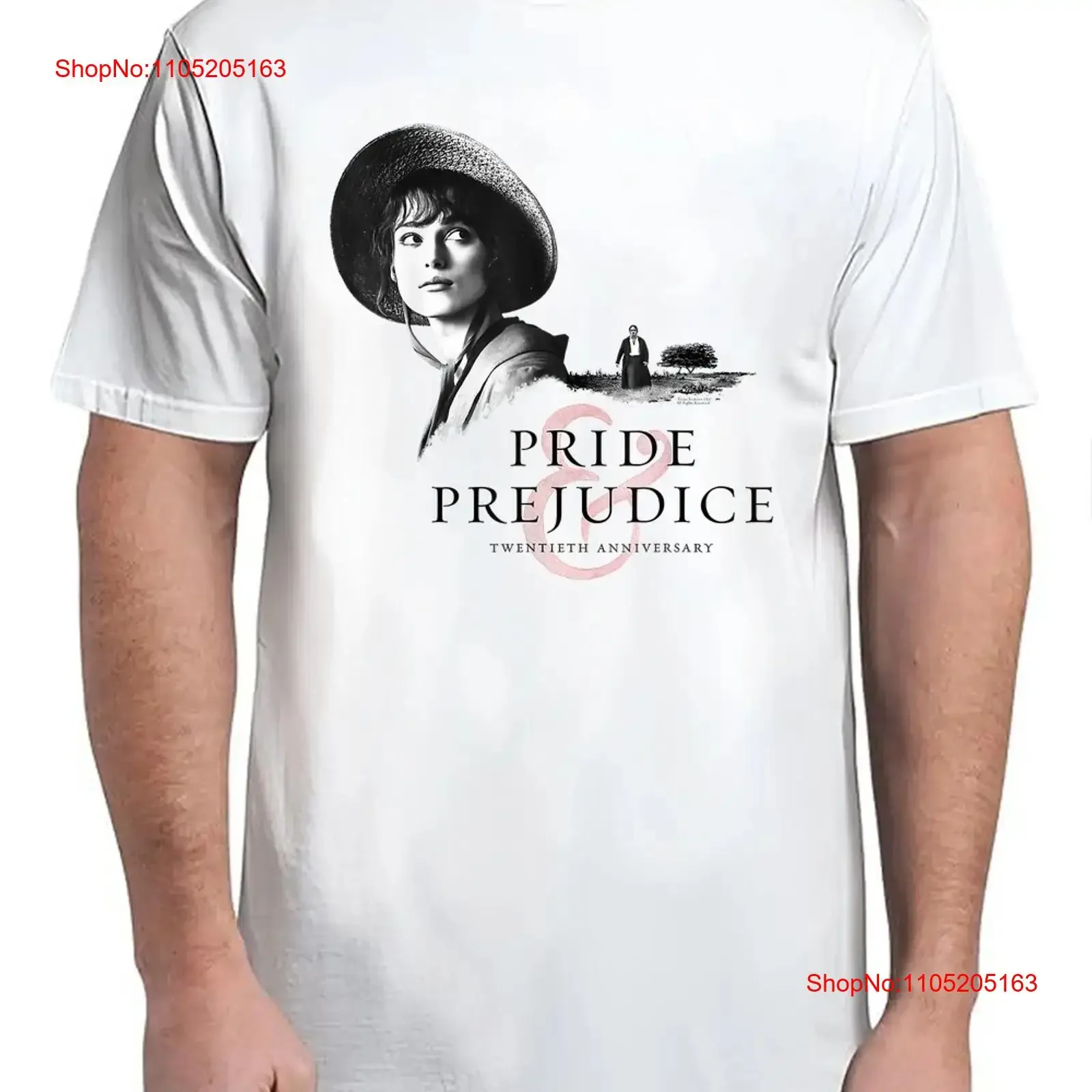 

Pride Prejudice 20th Anniversary Elizabeth Bennet T Shirt Mood S 4XL vintage Washed Versatile Soft Slightly Comfortable homme