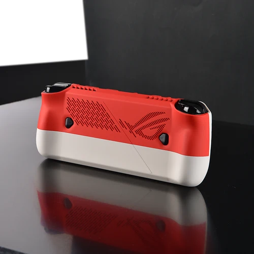 Imagen 1 del producto Adecuado para ASUS ROG Ally X funda protectora de color de contraste, funda protectora dura envolvente completa agradable para la piel