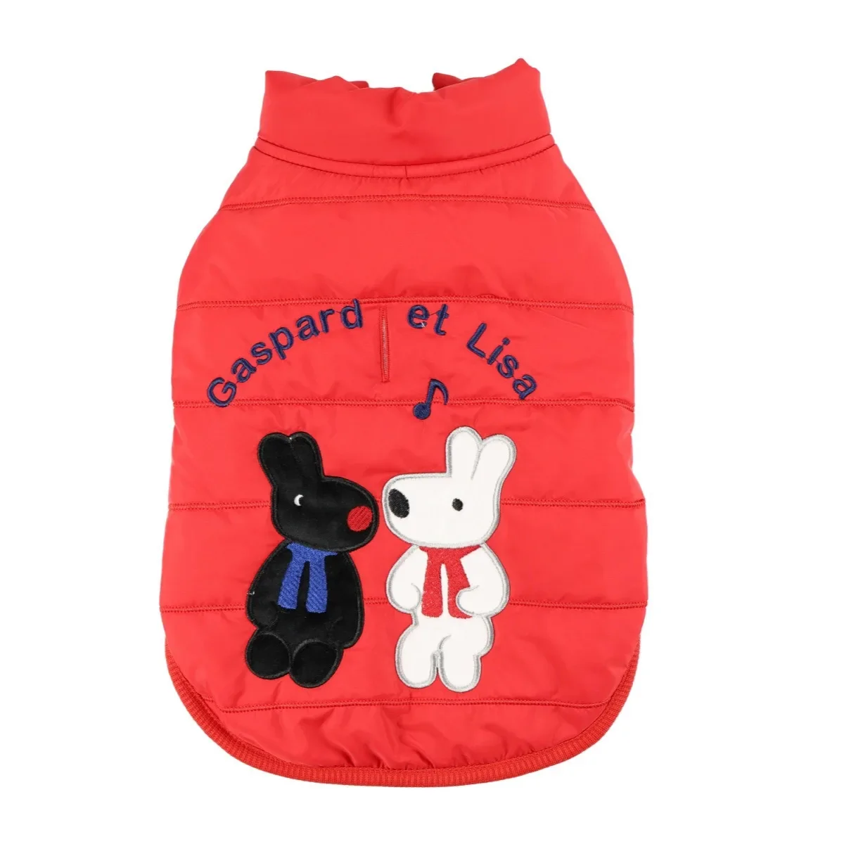 Chaleco para mascotas, abrigo de algodón, abrigos gruesos para perros, ropa bordada para mascotas, Parkas para mascotas, ropa para perros pequeños, Otoño e Invierno