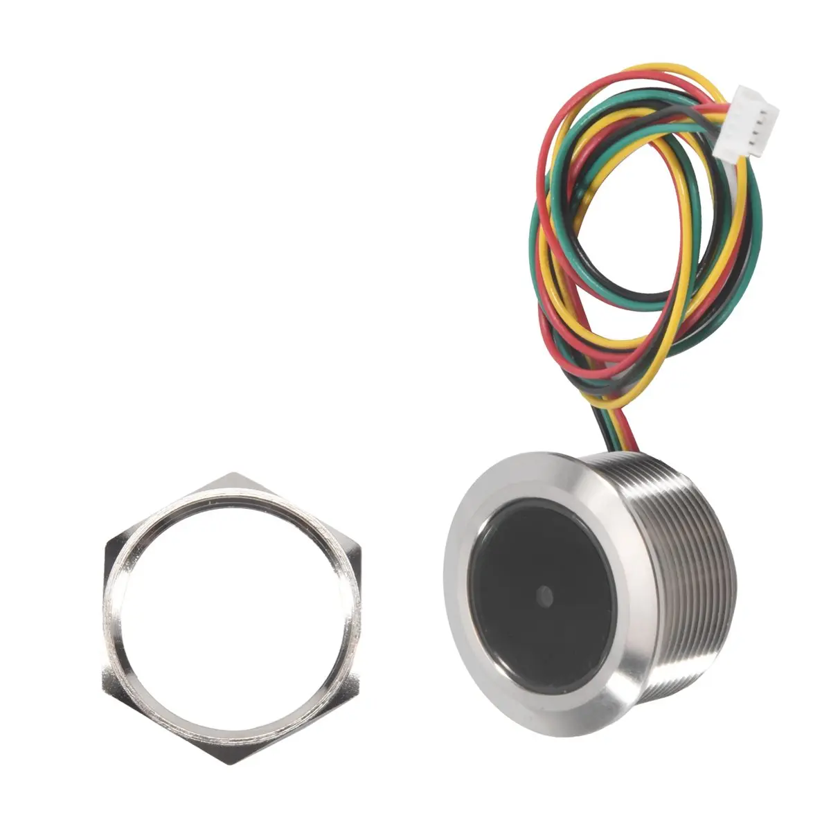 A43M GM60 UART Stainless Steel Controlled Ring Indicator Light 1D/QR/2D Bar Code Scanner QR Code Barcode Scanner Module