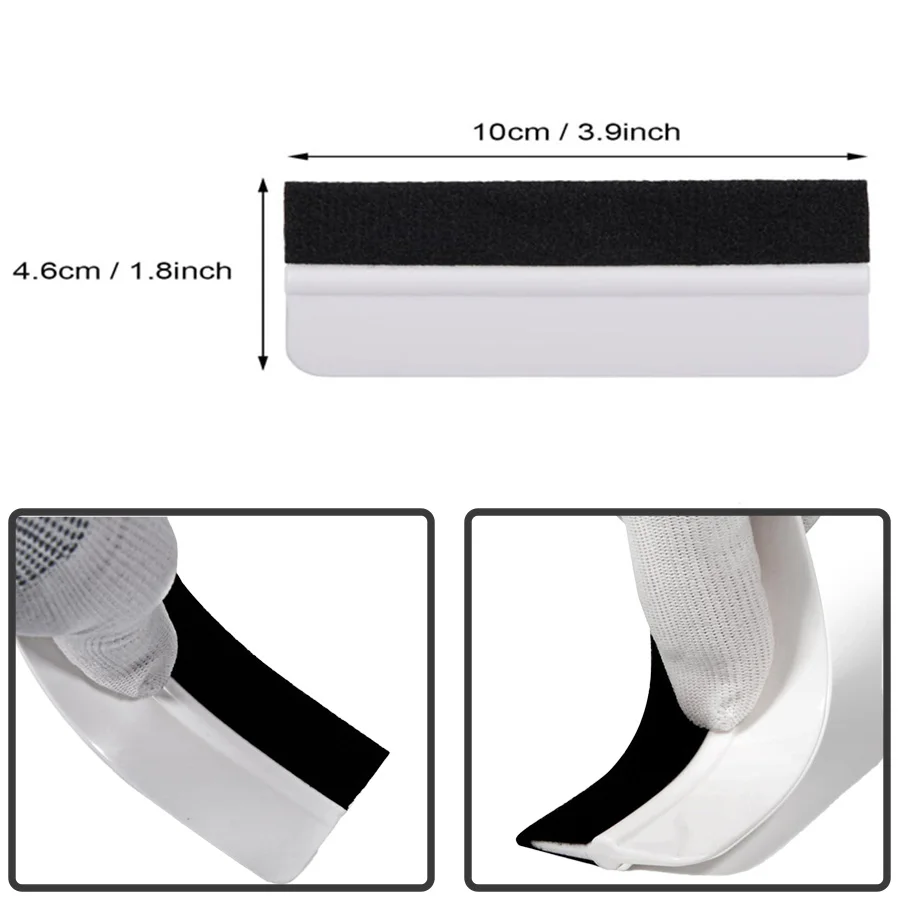 Kit de herramientas de limpieza de ventanas, raspador de película de vinilo para ventana de coche, se puede utilizar para película de teléfono móvil, accesorios para coche, herramientas de envoltura automática