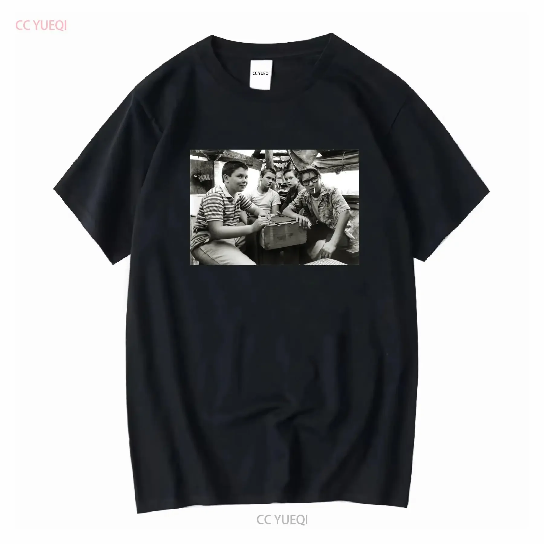 Stand By Me T Shirt River Phoenix 1980s Classic Movie The Goonies Sizes S 2XL long or short sleeves vintage Washed fashion