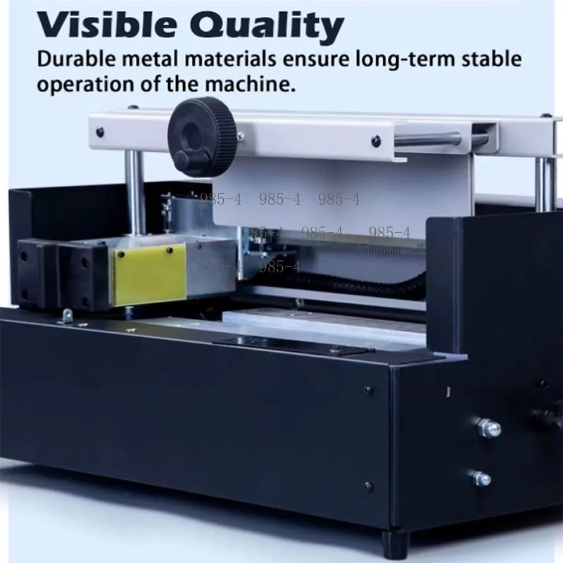 220V Hot Melt Adhesive Binding Machine Desktop Document Cover Binder