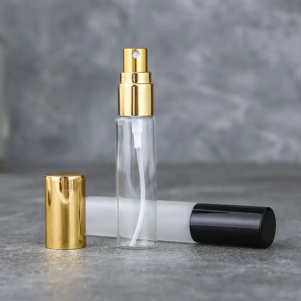 Mini Moisturizer Hand Soap Transparent Sample Vials Cosmetic Container Spray Bottle Refillable Glass Bottle Perfume Atomizer