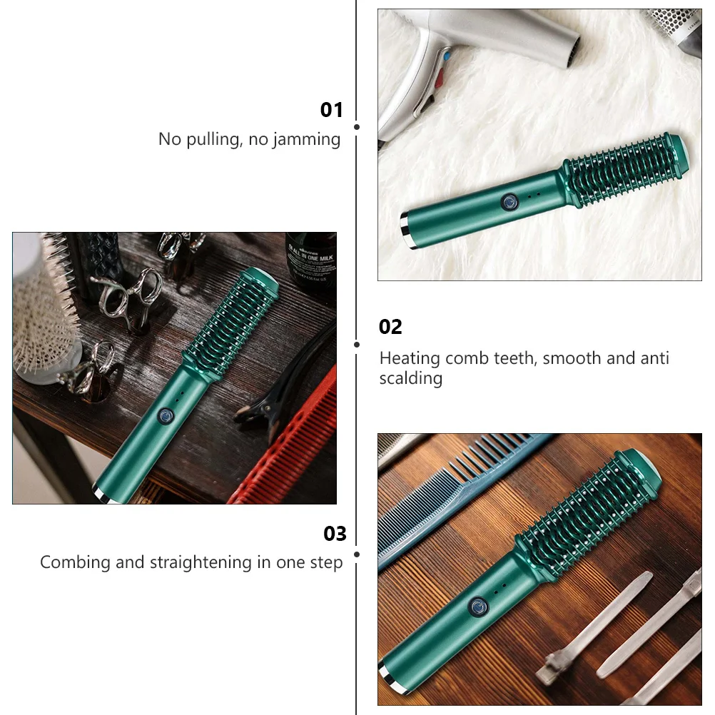 

1 комплект, портативные бигуди, выпрямитель для волос, высокое качество, быстрый нагрев, блестящие эластичные кудри, без буксировки, против ожогов, зубы, парикмахерские услуги