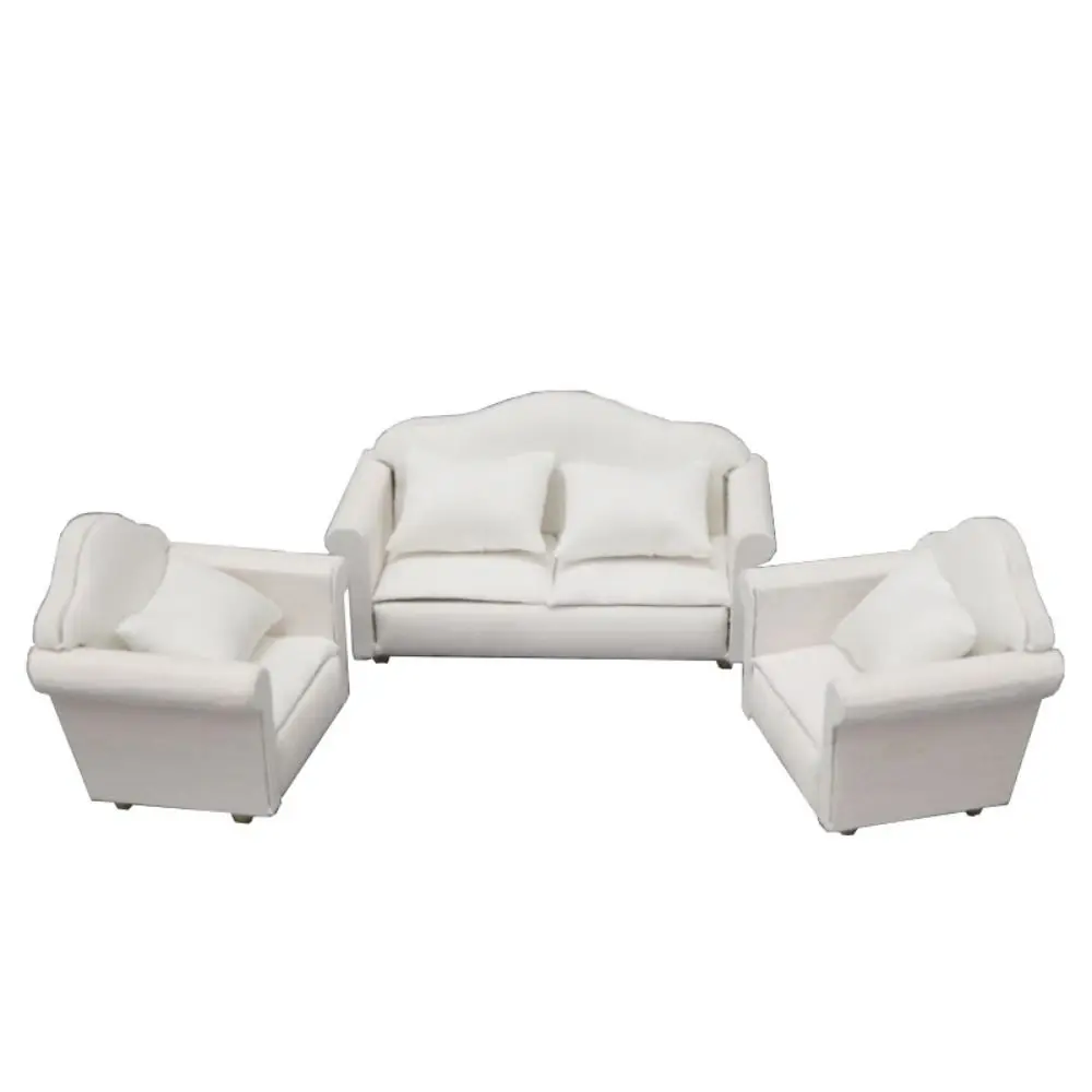 

Mini 1:12 Dolls Sofa Pillows Set Cute Multistyles Simulation Dollhouse Furniture 8*6.5*7.5cm/13.5*6.4*7.2cm