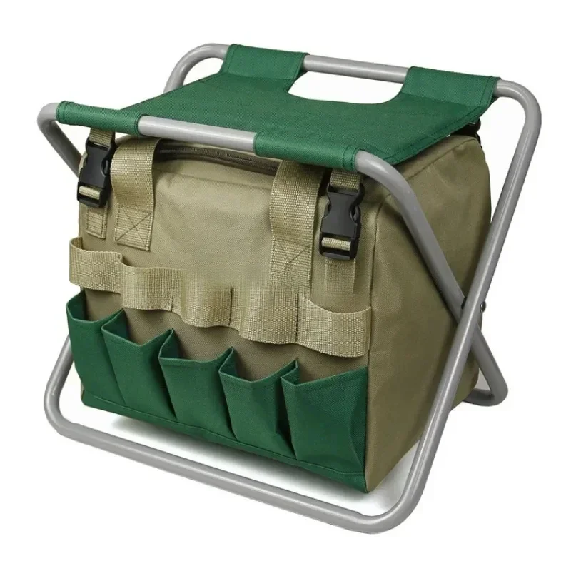 Detachable FoldingStorage Bag Multifunctional Garden Stool