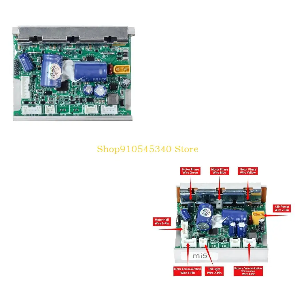 U2JA 54V 350W Electric E-Scooter Main Control Board for Kickscooter Repair Service