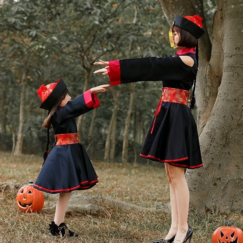 أزياء الهالوين زومبي بار رول بلانغ للفتيات والأطفال أزياء تنكرية بار ملهى ليلي كرنفال حفلة تنكرية كرة دكتور