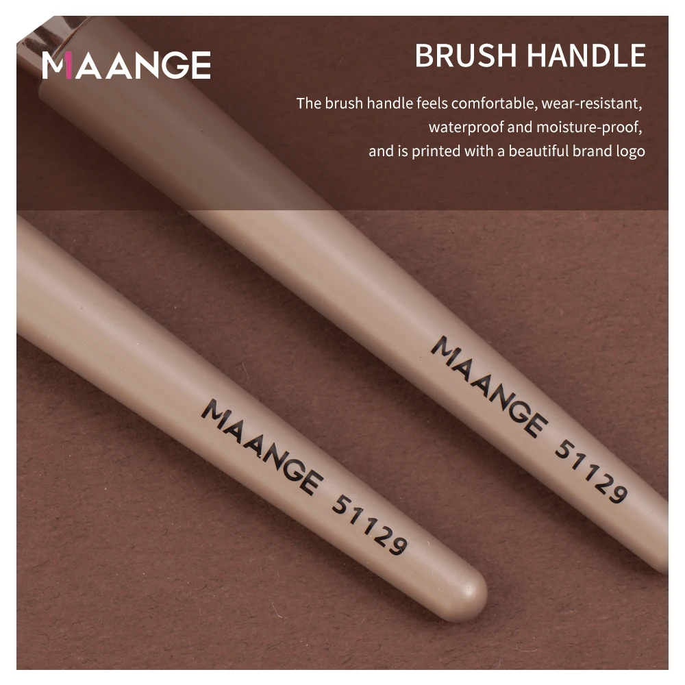 MAANGE 3-9Pcs Makeup Brushes Tool Set Beauty Professional EyeShadow Foundation Blush Blending Cosmetic Makeup Brush Kit Maquiage