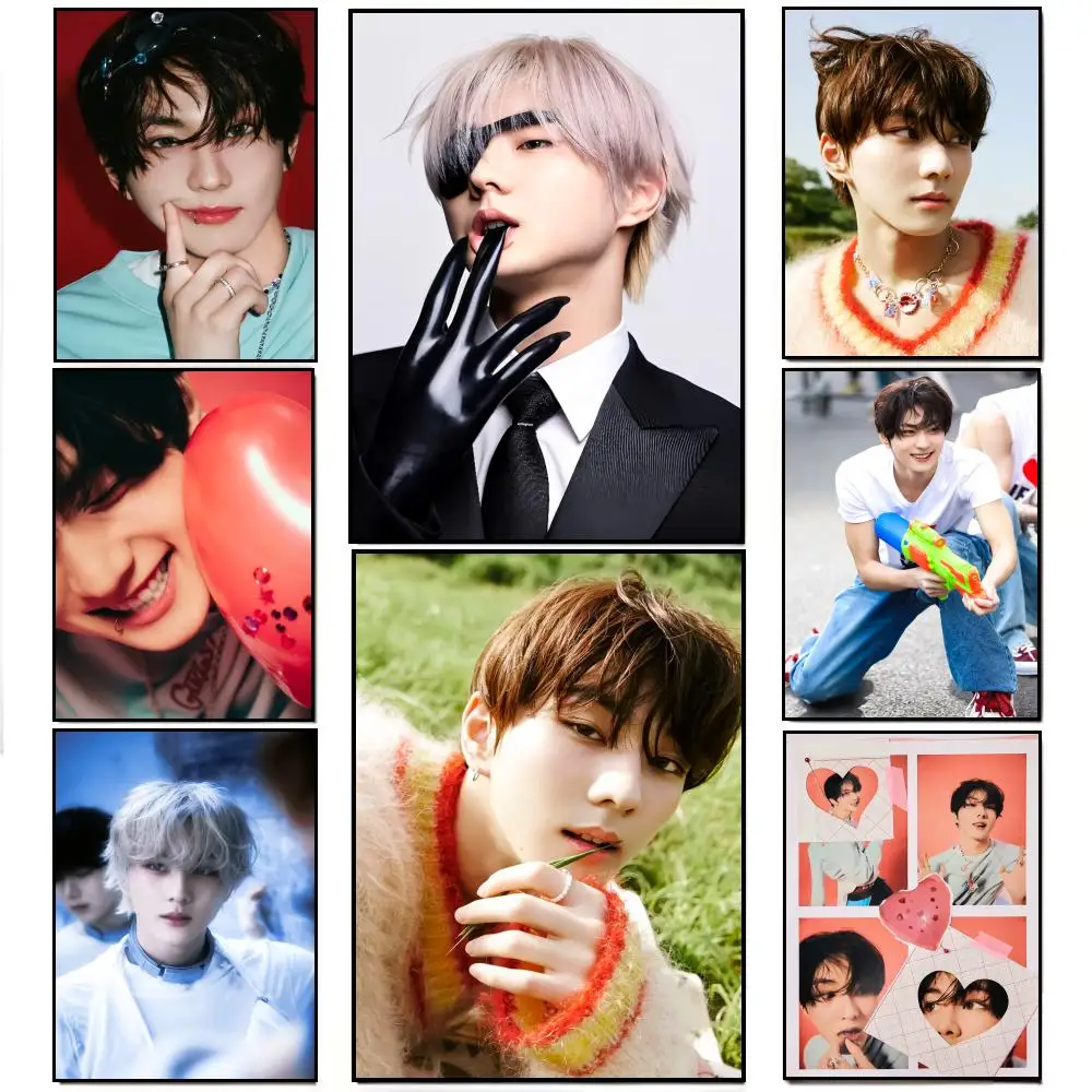 Soft Charming Handsome Idol Y-Yang Jungwon Poster Poster HD  Waterproof Wall Sticker Bar Living Room Decor Gift
