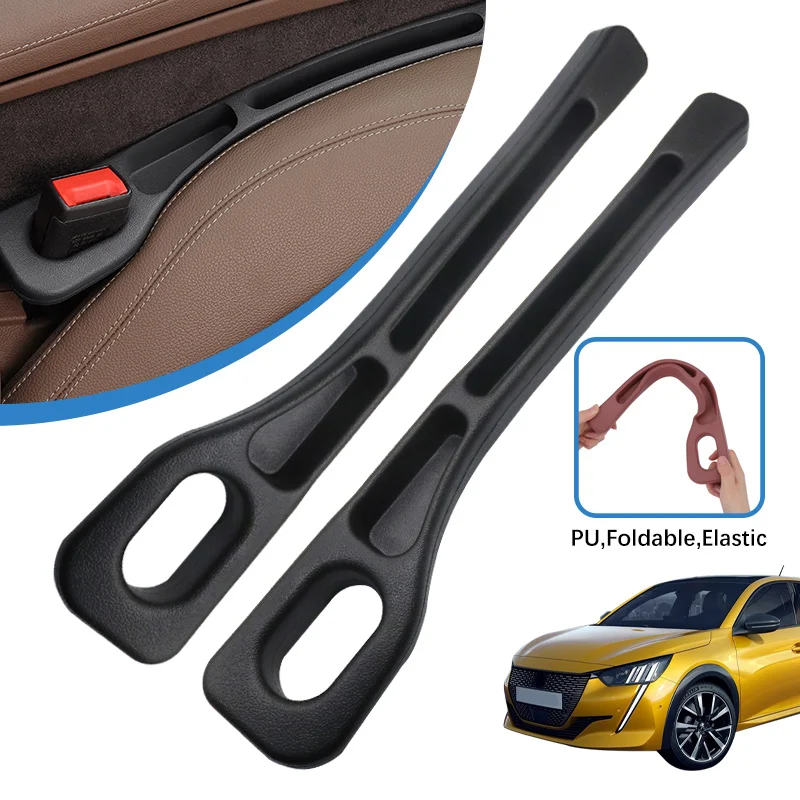 

Car Seat Gap Leak-proof Storage Plug Strip For Peugeot 208 Car Seat Gap Filler Organizer Interior Decoration Accessories