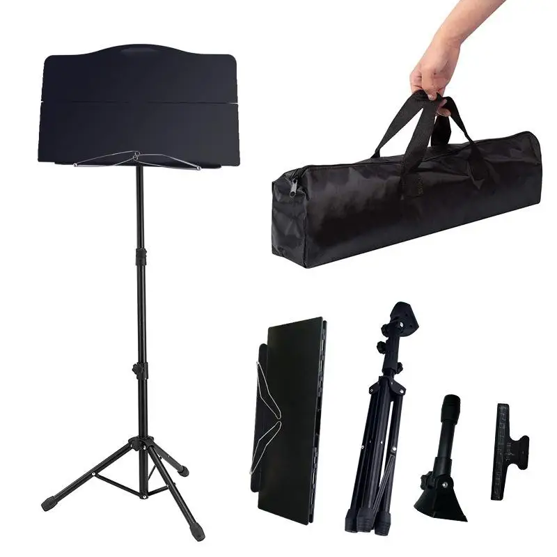 

Household Foldable Portable Music Stand Violin Guzheng Guitar String Instrument Professional Accessories Music Stand