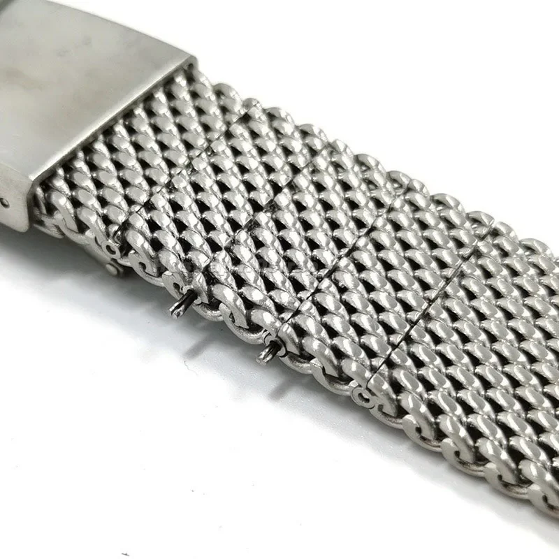 남녀공용 금속 스트랩, 스테인레스 스틸 밴드, 밀라노 손목 밴드, 퀵릴리즈 팔찌, 범용 교체 벨트, 20mm, 22mm