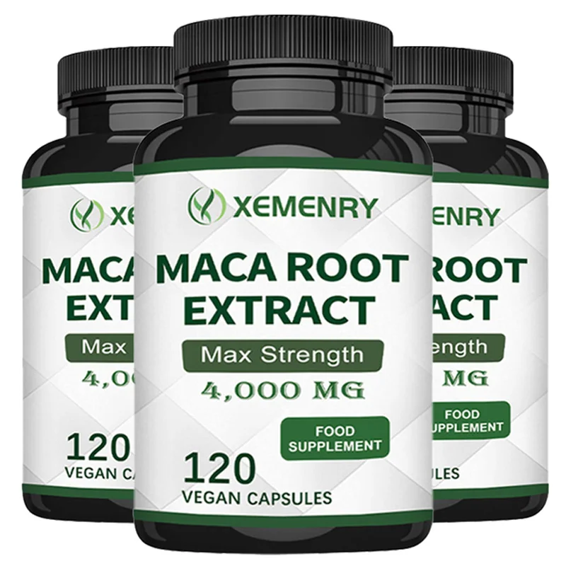 

Maca Root Capsules - Supports Strength, Endurance, and Mood, Enhances Athletic Performance, Promotes Energy Production