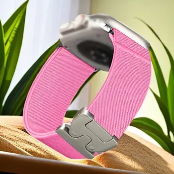 適用於 Apple Watch Ultra 2 的降落傘錶帶,尺寸可選 49mm、45mm、46mm、44mm、42mm、40mm、41mm,尼龍材質,相容於 iWatch Series 10、9、8、7、6、3 和 SE。 10 最佳銷售 蘋果手錶尼龍錶帶 - №5