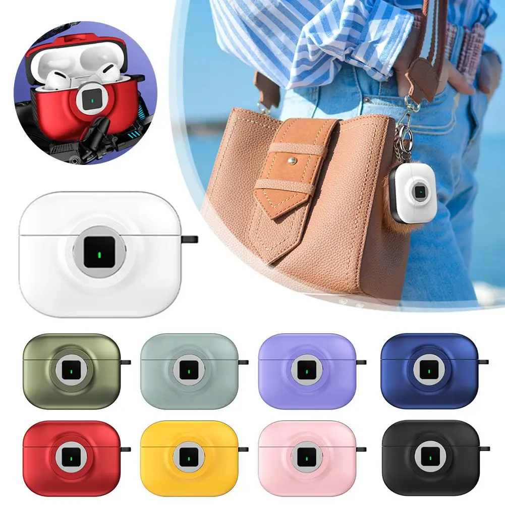 Adatto per Airpods 4 Custodia per auricolari Custodia protettiva per auricolari con aspetto blocco creativo Antiurto anti-goccia per Airp H5M1