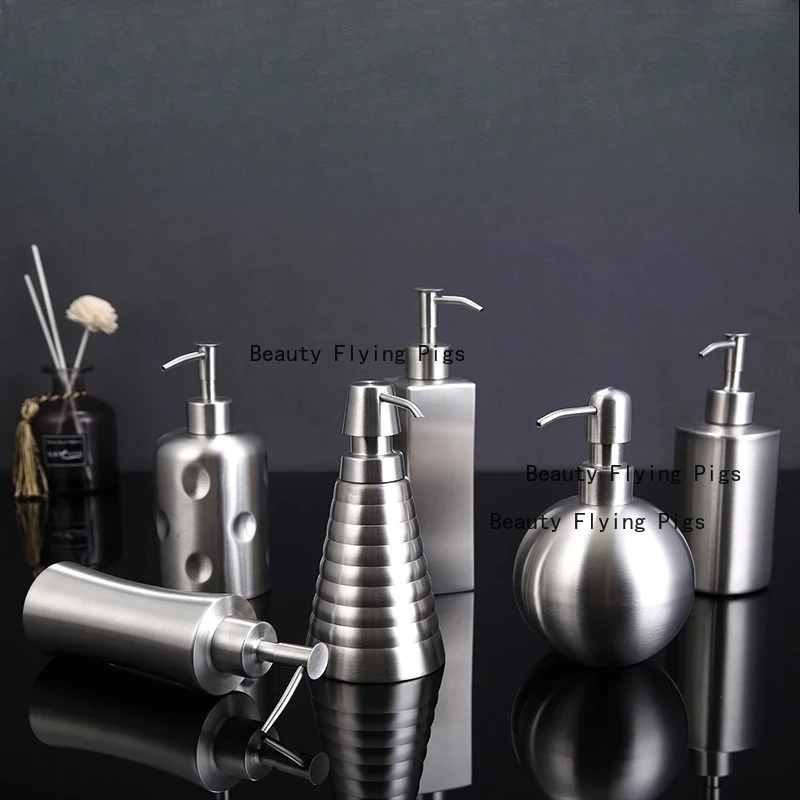 

Бутылка для дезинфицирующего средства для рук из нержавеющей стали 304, дозатор мыла, дозирующая бутылка для лосьона, бутылка для распределения жидкости, контейнер для жидкости