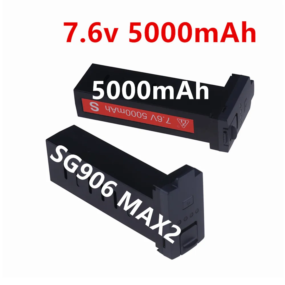 SG906 Max2 Drone Battery 7.6V 5000mAh Large Capacity Drone Accessories