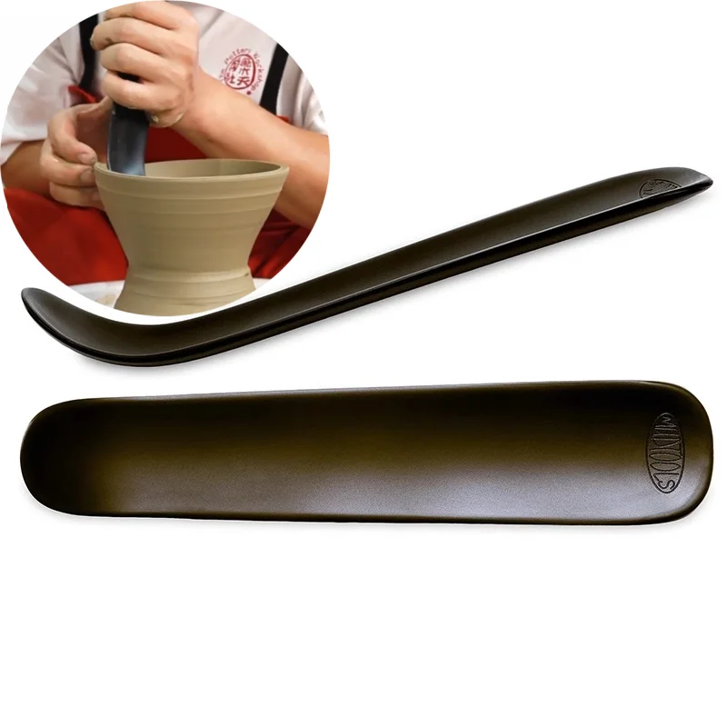 

Plastic Material Pottery Art Pull Blank Repair Blank Ox Tongue Scraper DIY Ceramic Handicrafts Making Forming Auxiliary Tools