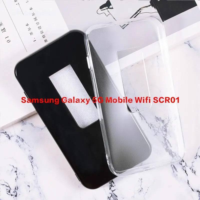 Soft Silicone Case For Samsung Galaxy 5G Mobile Wifi SCR01 Back Cover Protective Phone Shell ForGalaxy 5G Mobile Wifi SCR01 Etui