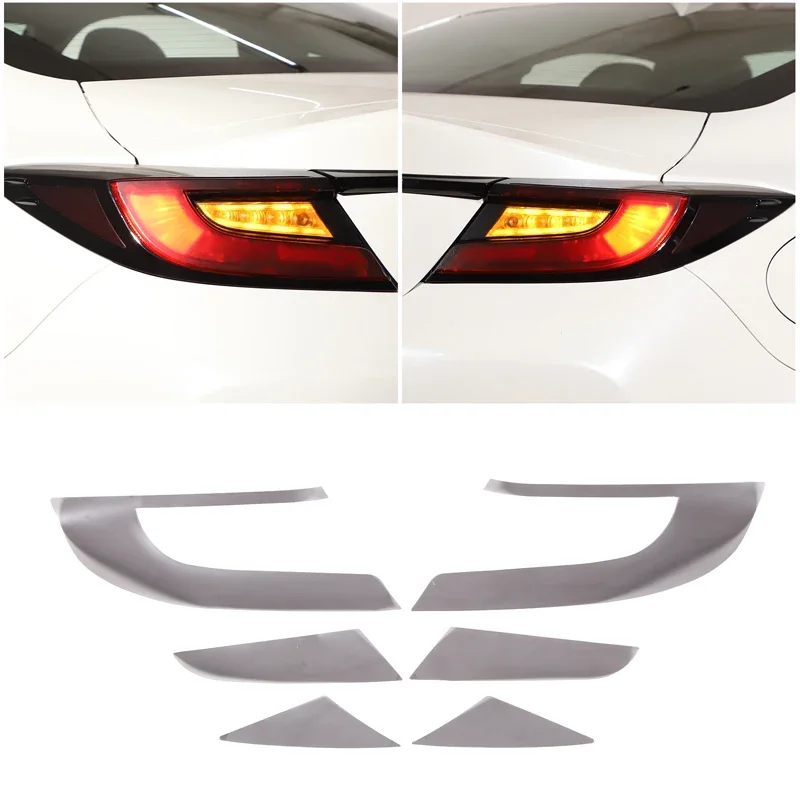 

For Subaru BRZ 2022 Pvc Black Car Taillight Blackened Protection Sticker Anti-scratch Sticker Car Accessories