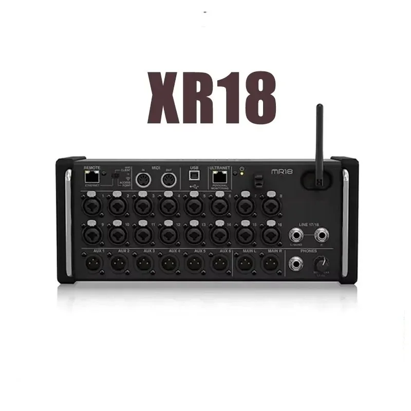 XR18 MR18 Professional Digital Mixing Studio Recording Console Dj Studio Digital Mixer Audio Multi-track Sound Table