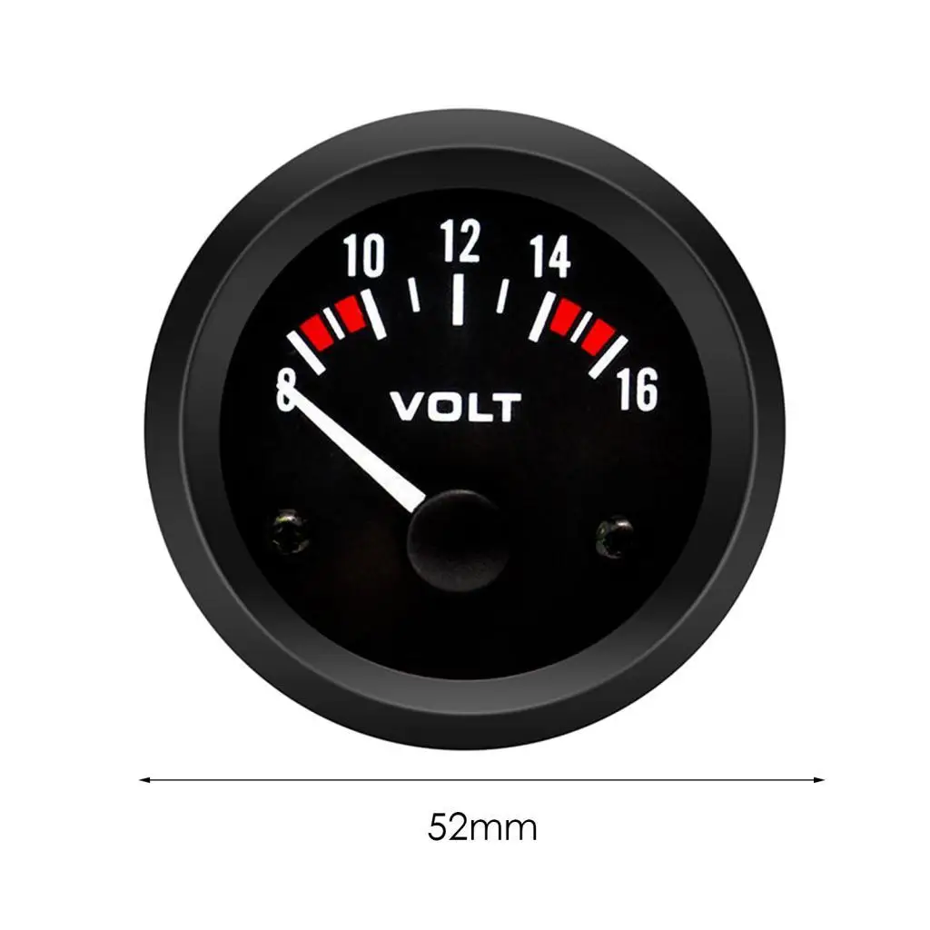 Car Voltmeter Premium Universal Meter Gauge Voltmeter for Boat Car Auto view 4