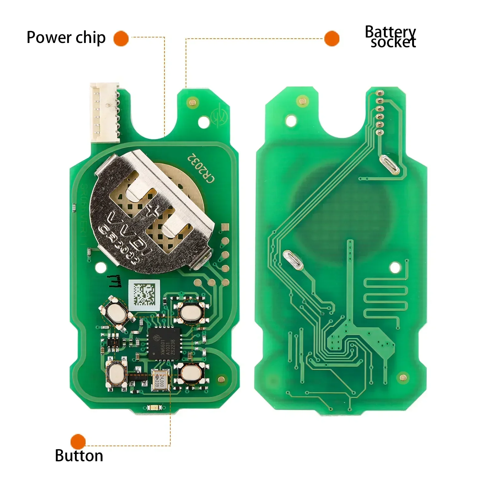 1/2/3pcs Xhorse XKGHG1EN Masker Garage Remote 315 /433Mhz Switch Frequency Support Data Recovery Function for VVdi KEY Tool