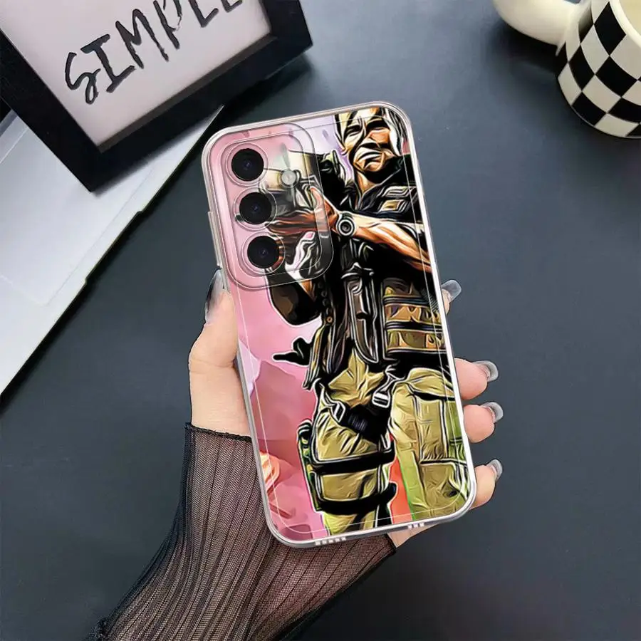 เคสโทรศัพท์แบบนิ่มสำหรับ Samsung Galaxy A32 A50 A51 A72 A31 A52 A71 A21s A12 A52s A16 A17 ลาย Creative Assault Team