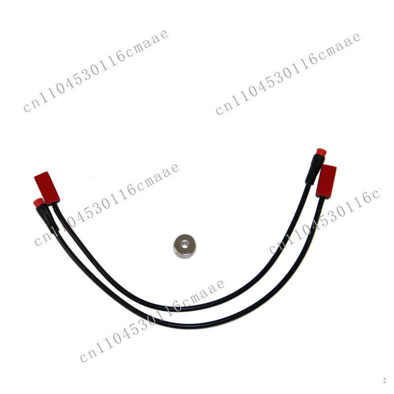Electric brake sensor for hydraulic brakes with waterproof connector